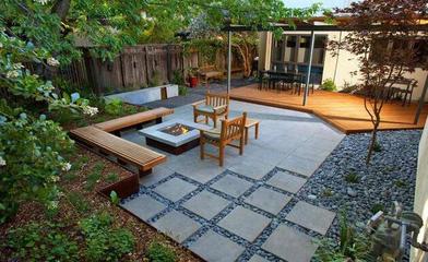 旋轉(zhuǎn)45度，讓自家院子變大一半！庭院設(shè)計新思路